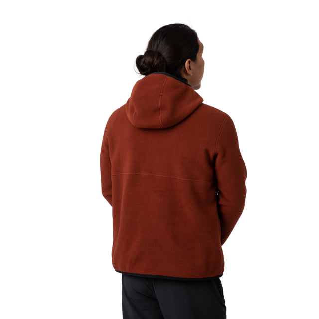 Men's Teca Fleece Hooded Half-Zip Jacket