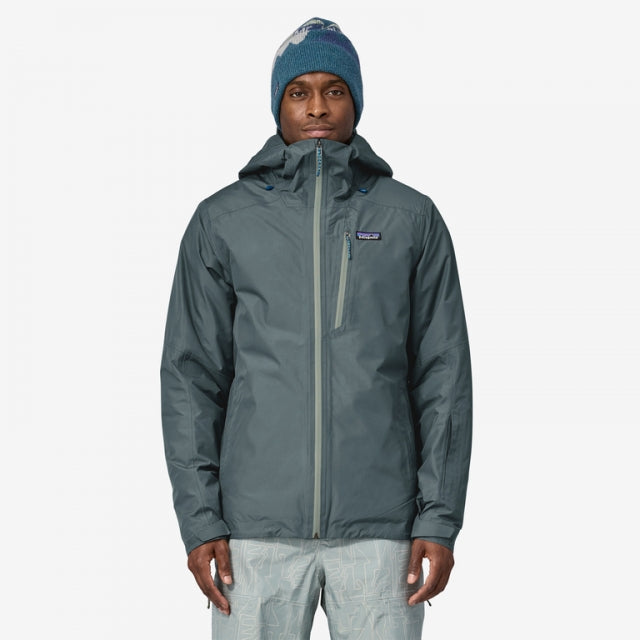 Men's Insulated Powder Town Jacket - Ski & Snowboard Jackets - Shrub Green - 31195 - XXL