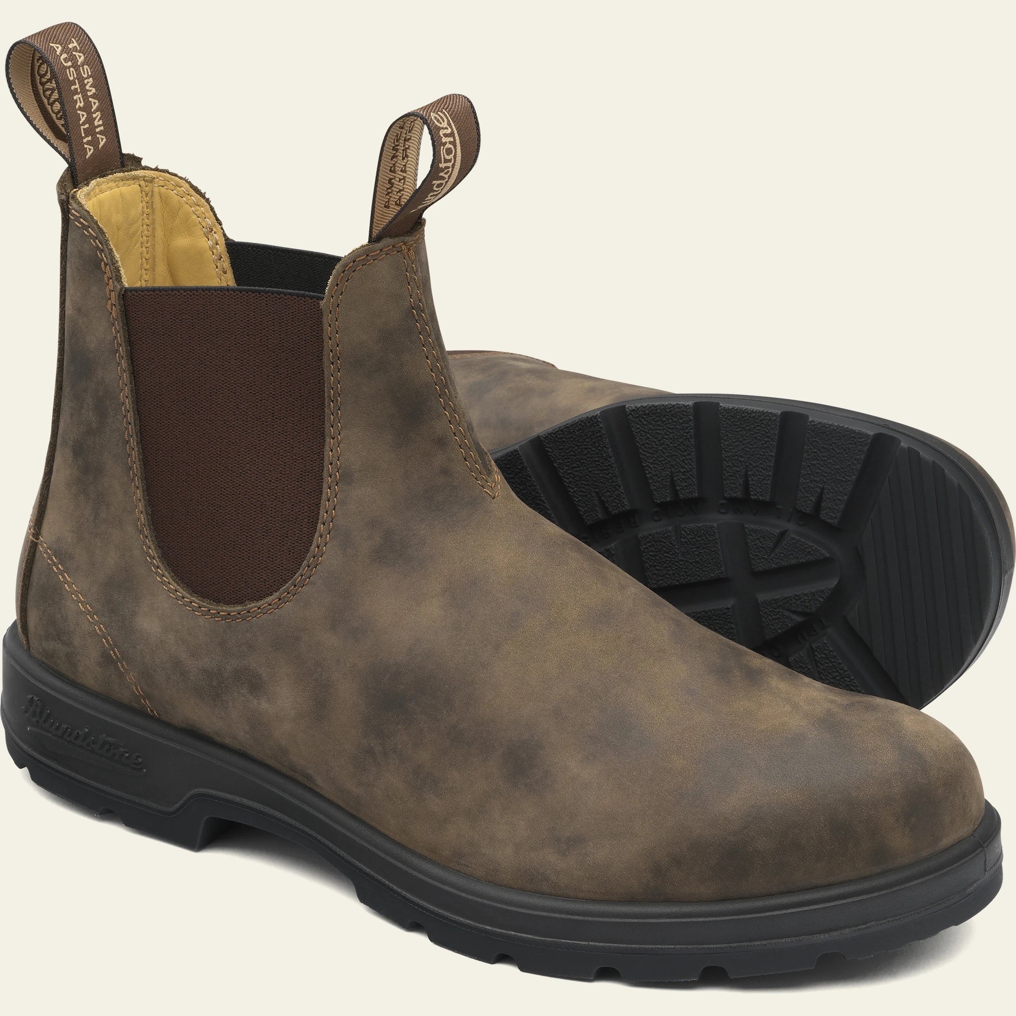 Blundstone 585 Chelsea Boot Rustic Brown – Green Mountain Adventures