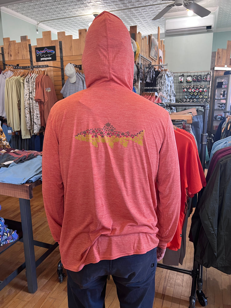 
                  
                    Patagonia M's Capilene Cool Daily Hoody Relaxed Fit - GMA/Maple Trout Logo
                  
                
