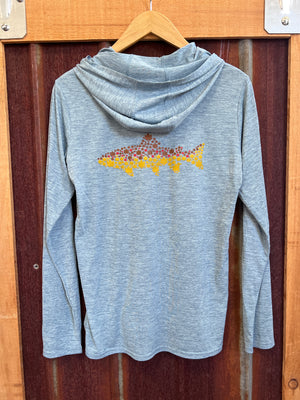 
                  
                    W's Capilene Cool Daily Hoody - GMA/Maple Trout Logo
                  
                
